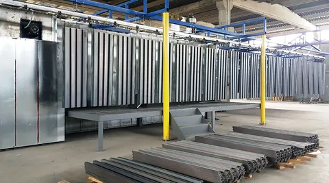 Elektrostatik toz boya ve kumlama uygulaması 4